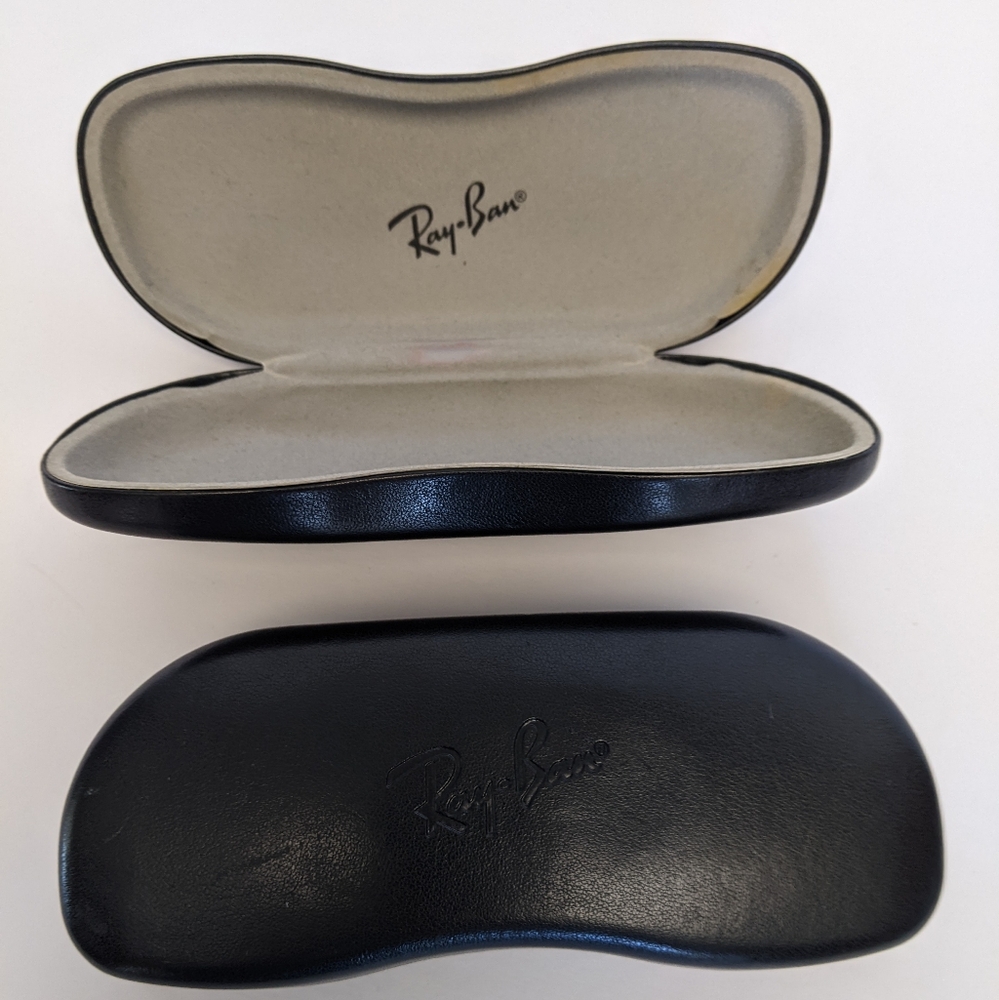 2 Smaller Ray Ban Sunglass Hard Shell Replacement Cases